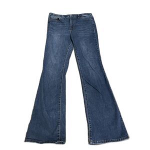 Jessica Simpson Blue Mid Rise Boot Cut Jeans 12